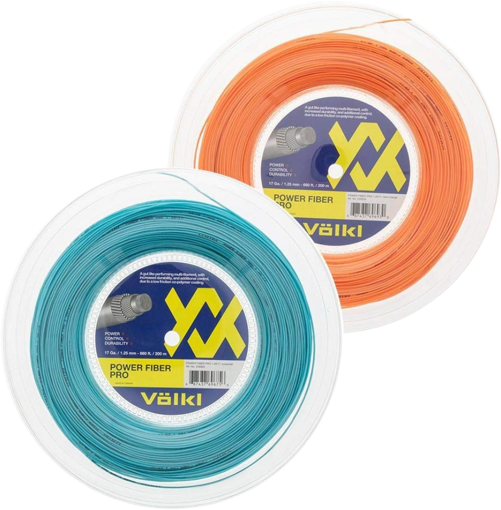 Volkl Power Fiber Pro 17g Tennis String Reel