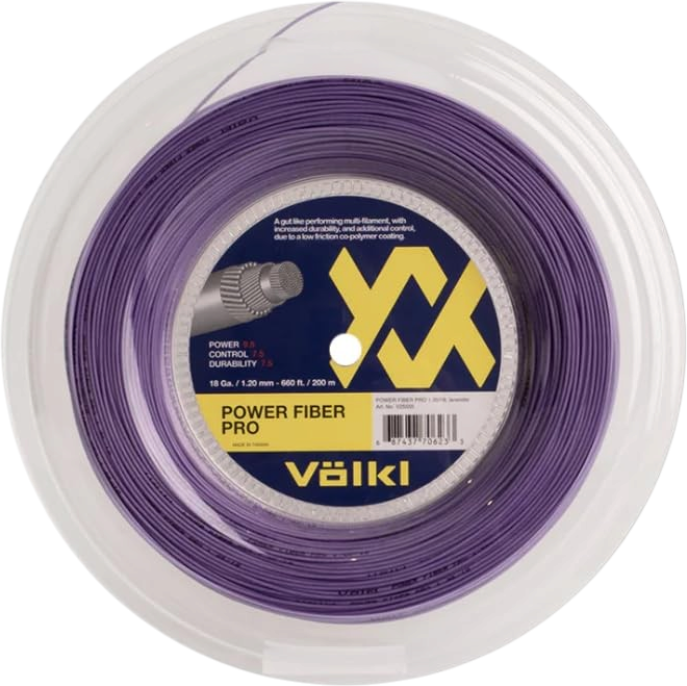 Volkl Power Fiber Pro 18g Tennis String Reel