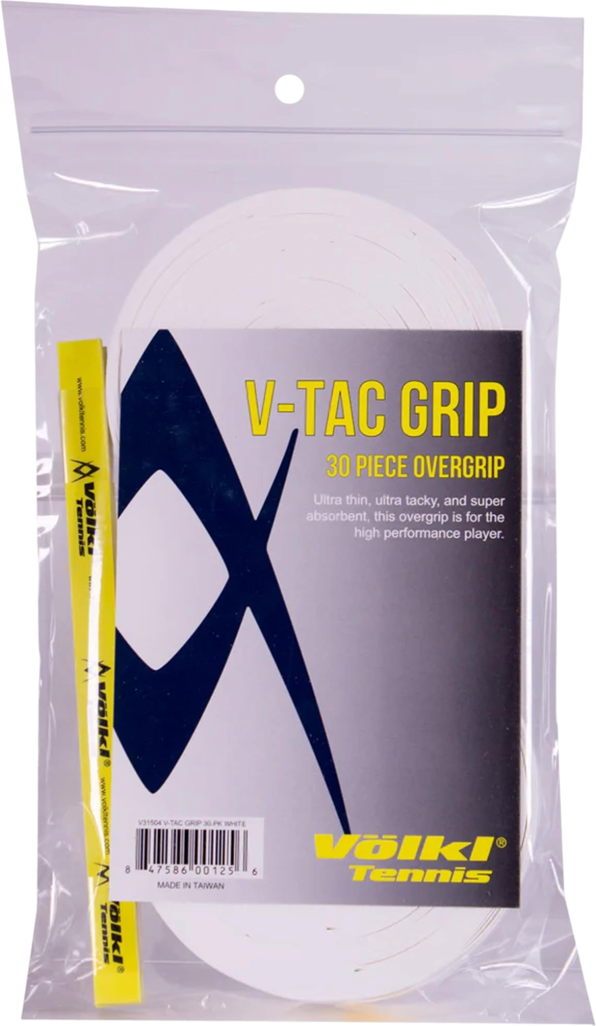 Volkl V-Tac Grip Tennis Overgrip 30-Pack