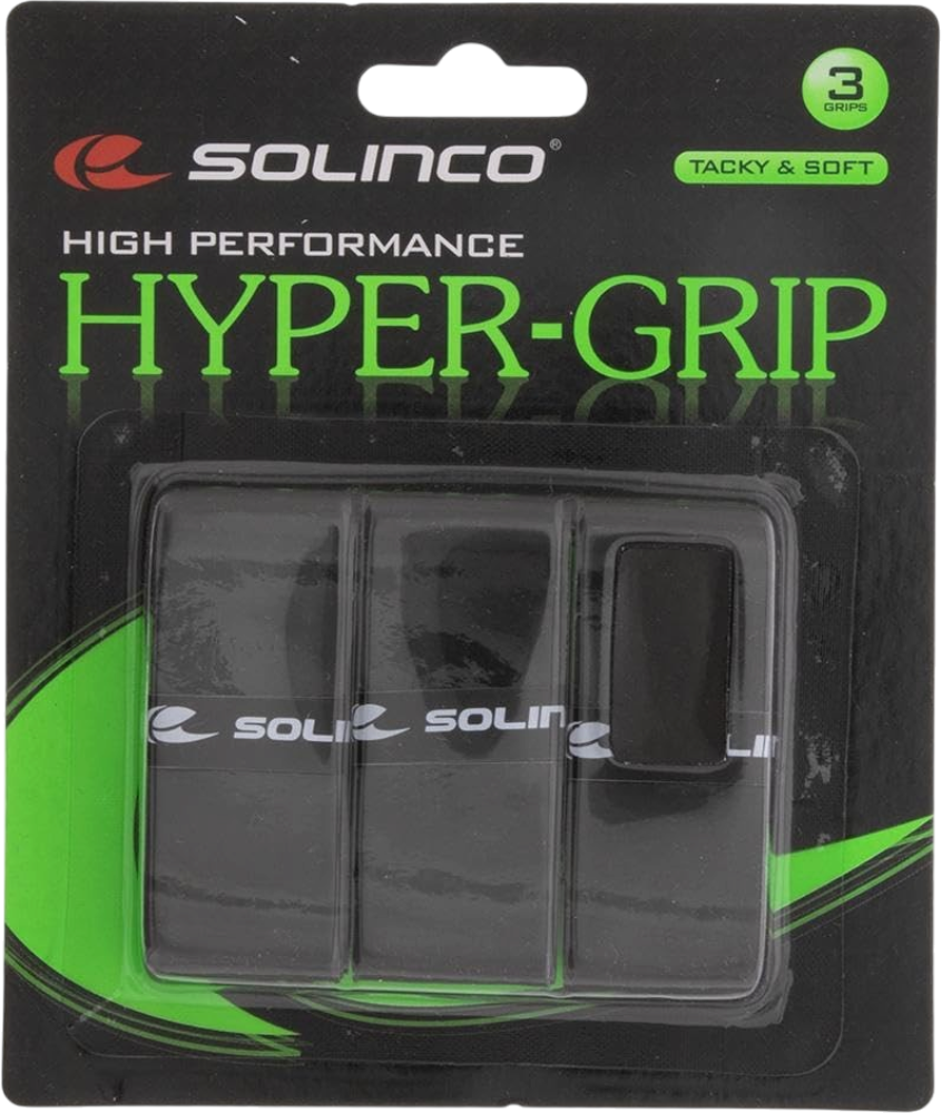 Solinco High Performance Hyper-Grip Overgrip 3-Pack