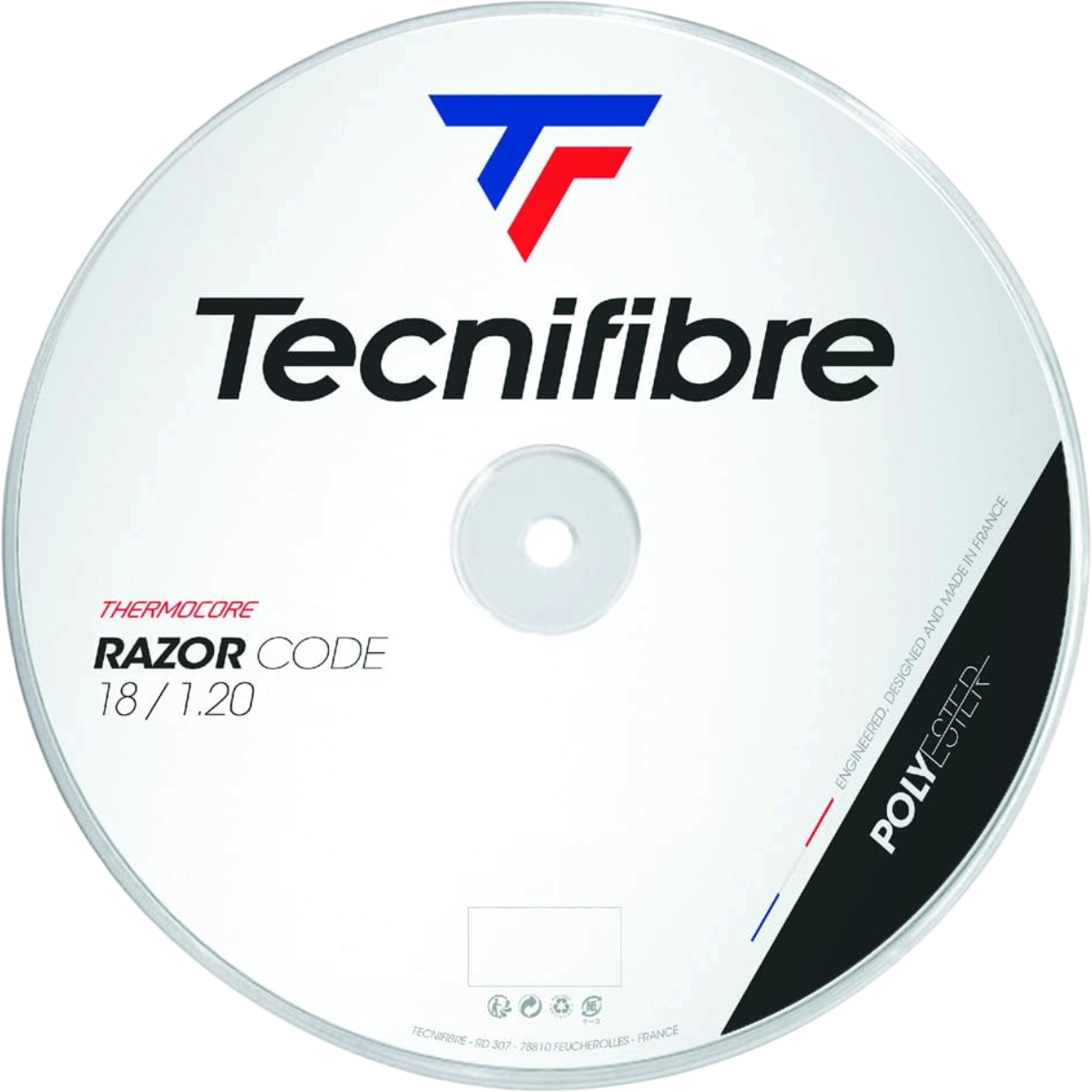 Tecnifibre Razor Code 18g Tennis String Reel