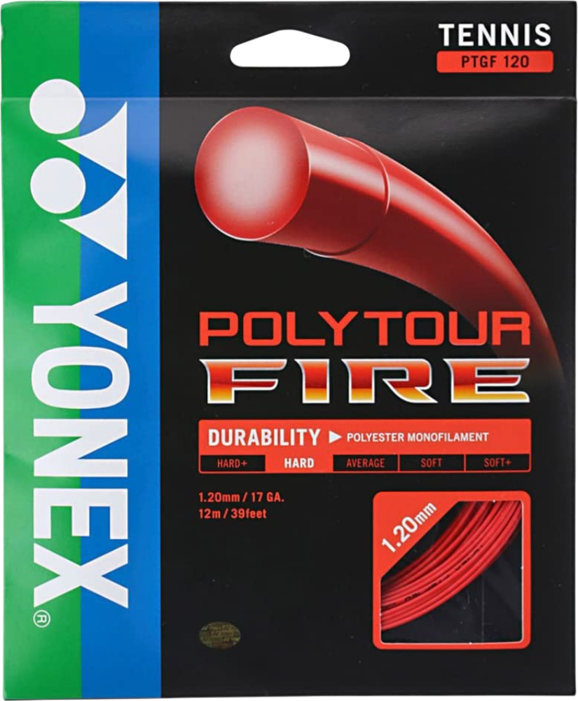 Yonex Polytour Fire 17g Tennis String Set