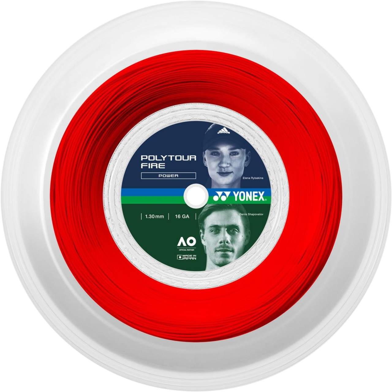 Yonex Polytour Fire 16g Tennis String Reel