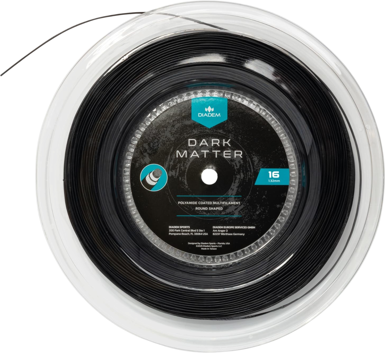 Diadem Dark Matter 16g Tennis String Reel