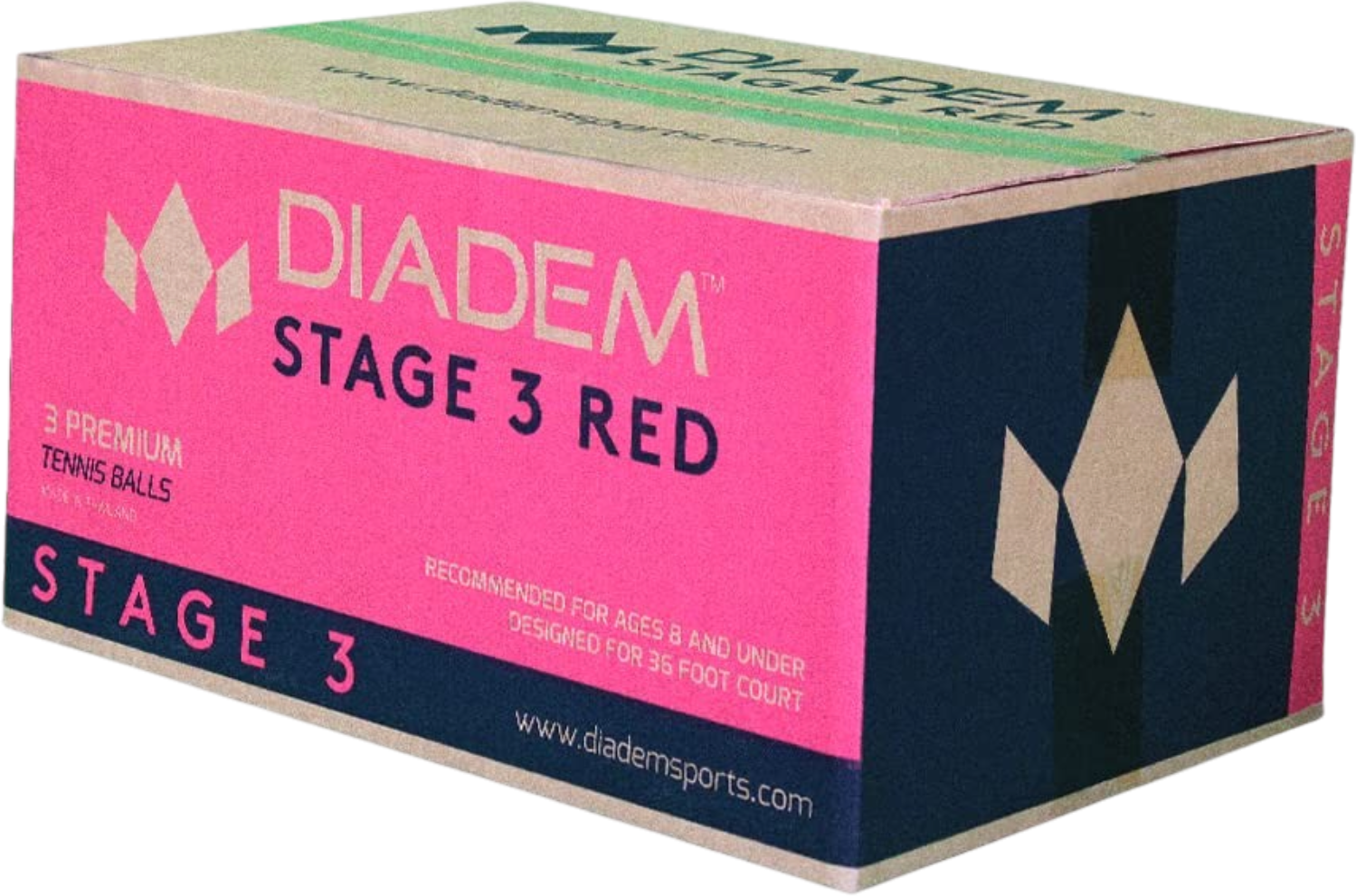 Diadem Stage 3 Red Dot Tennis Balls