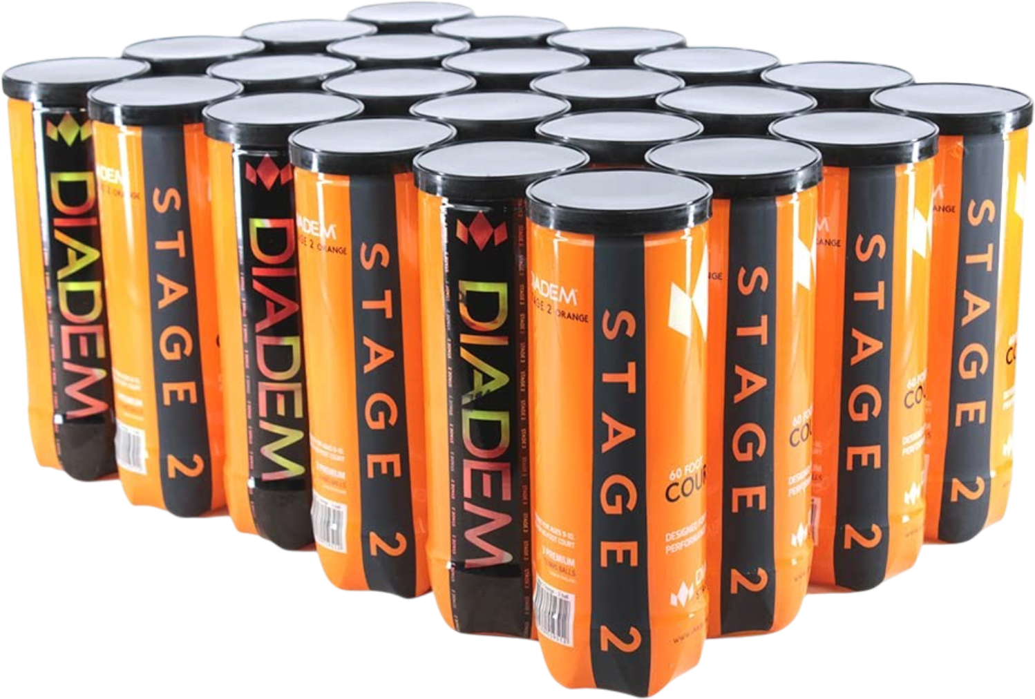 Diadem Stage 2 Orange Dot Tennis Balls