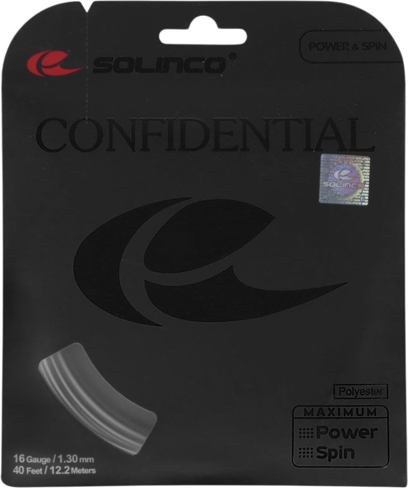 Solinco Confidential 16g Tennis String Set
