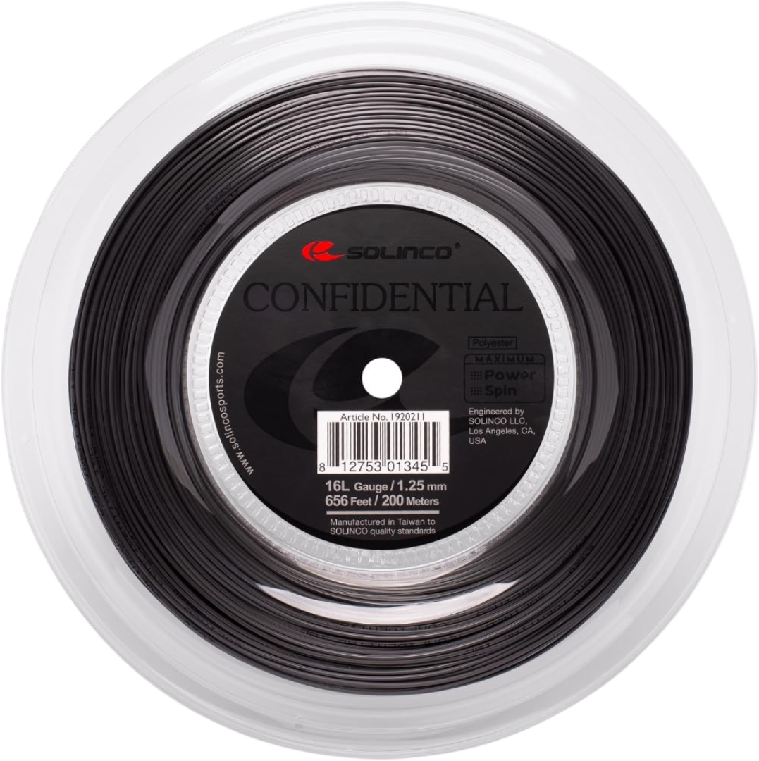 Solinco Confidential 18g Tennis String Reel