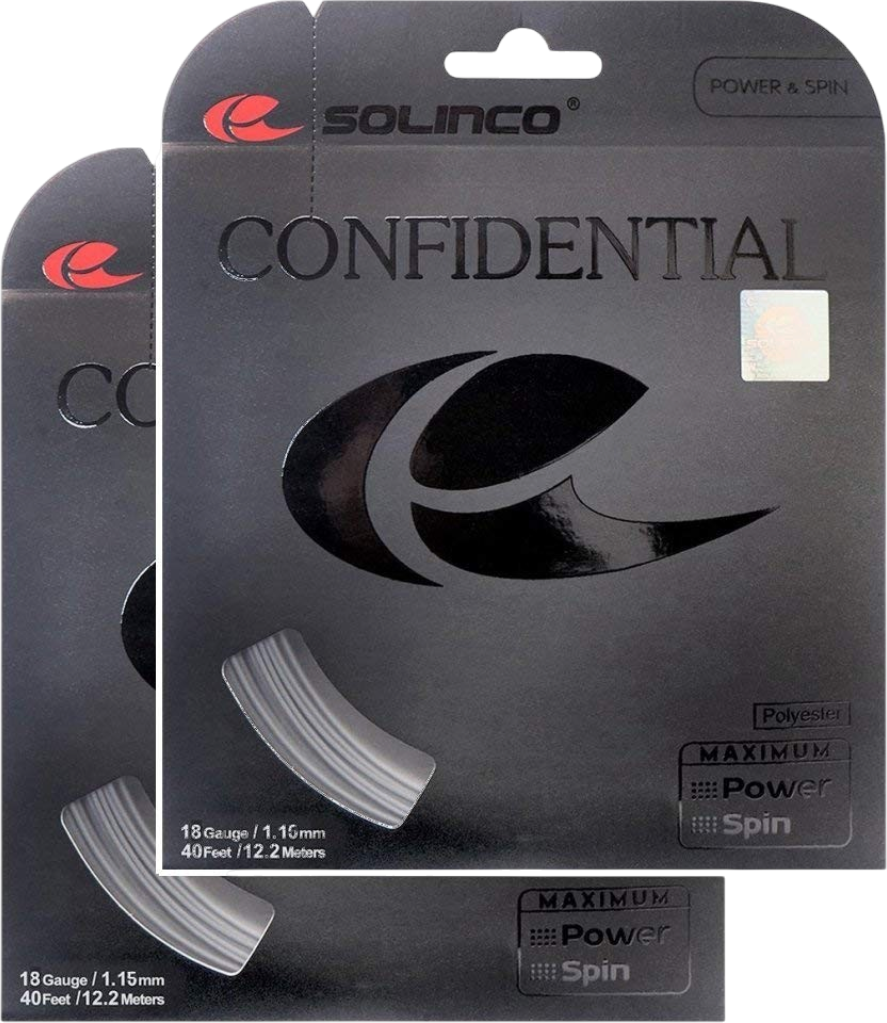 Solinco Confidential 18g Tennis String Set