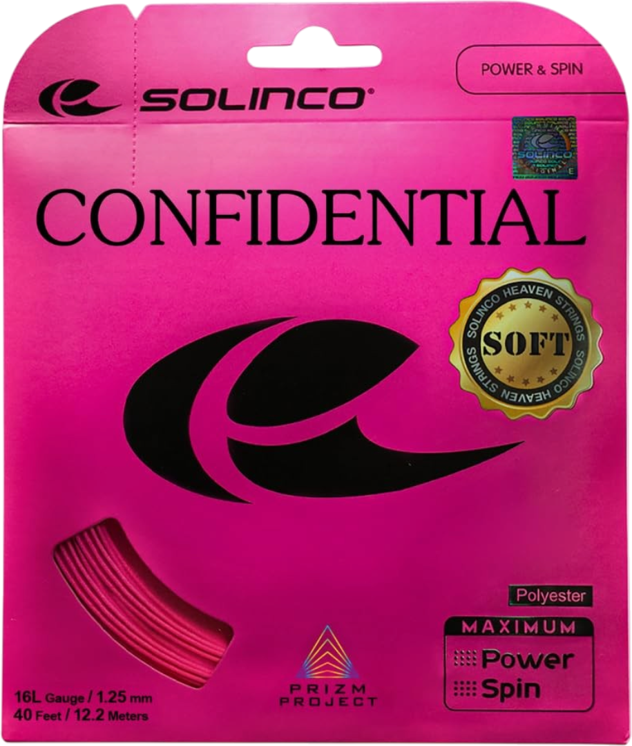 Solinco Confidential Soft 17g Tennis String Set