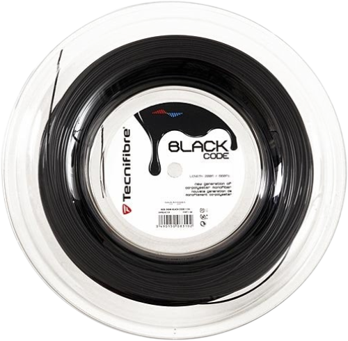 Tecnifibre Black Code 15L Tennis String Reel