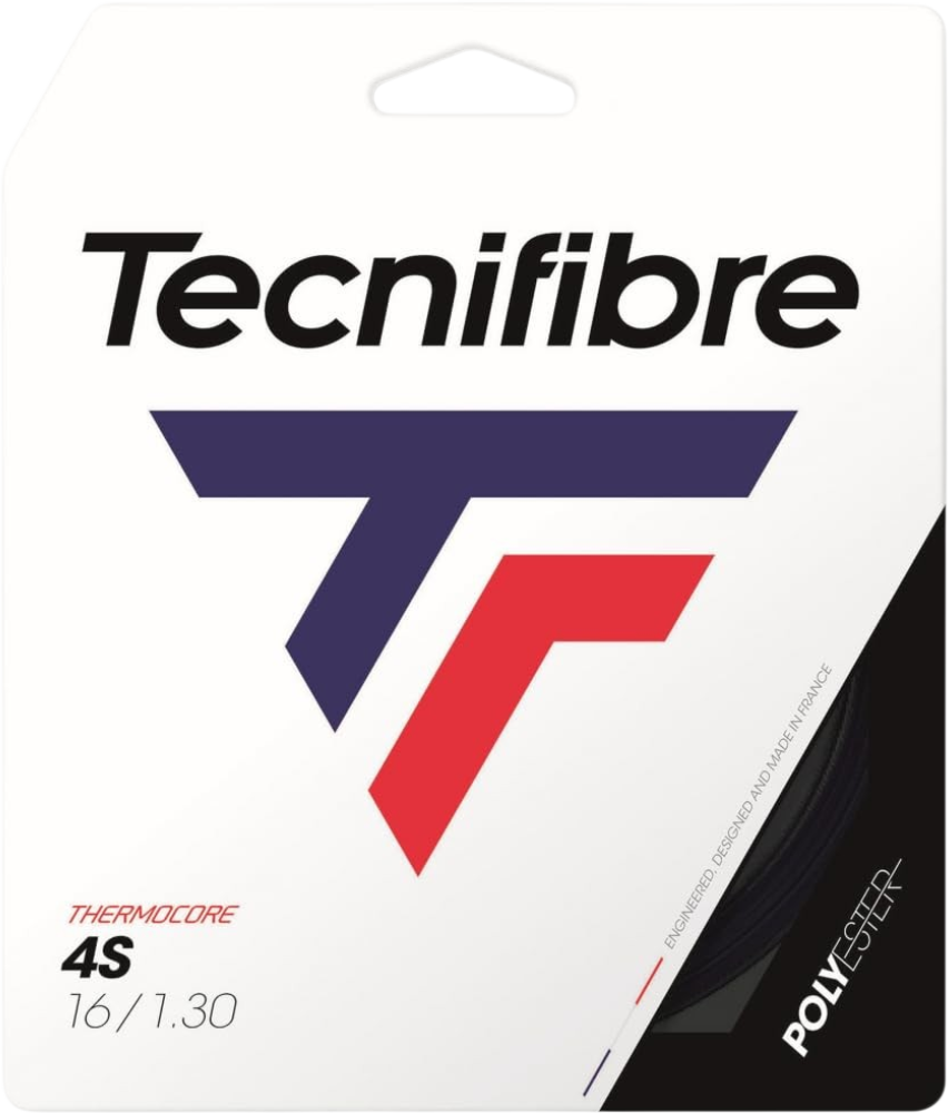 Tecnifibre Black Code 4S 17g Tennis String Set