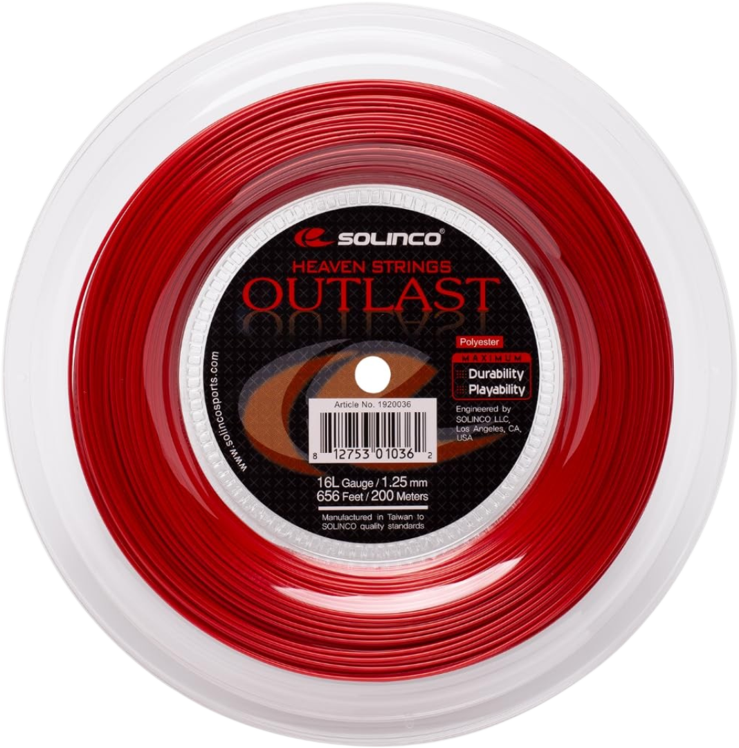 Solinco Heaven Strings Outlast 16L Tennis String Reel