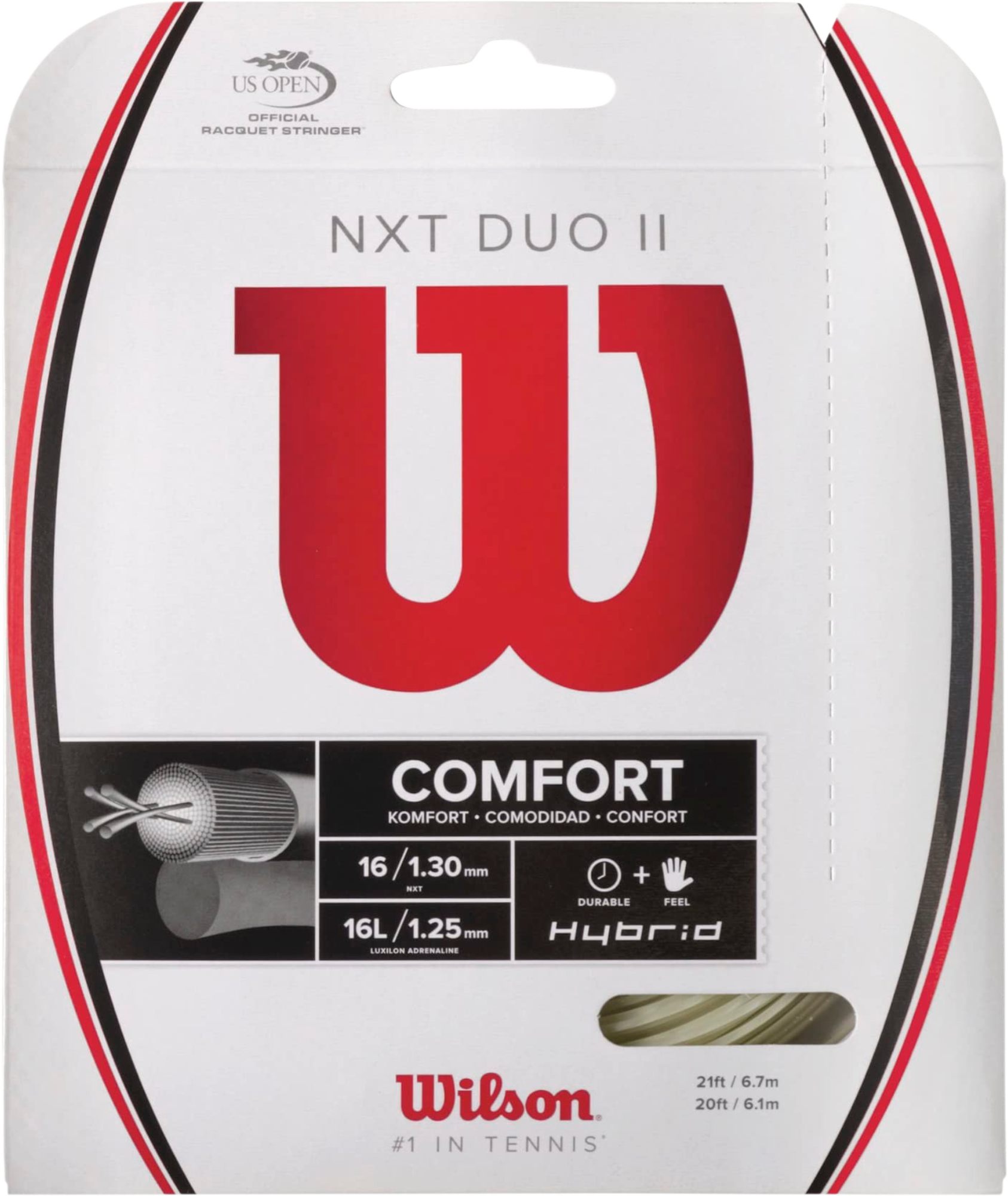 Wilson NXT Comfort 16g Tennis String Set