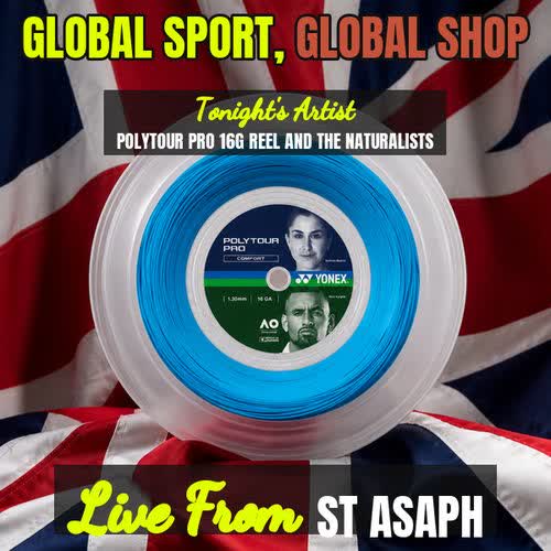 Yonex Polytour Pro 16g Tennis String Reel song cover