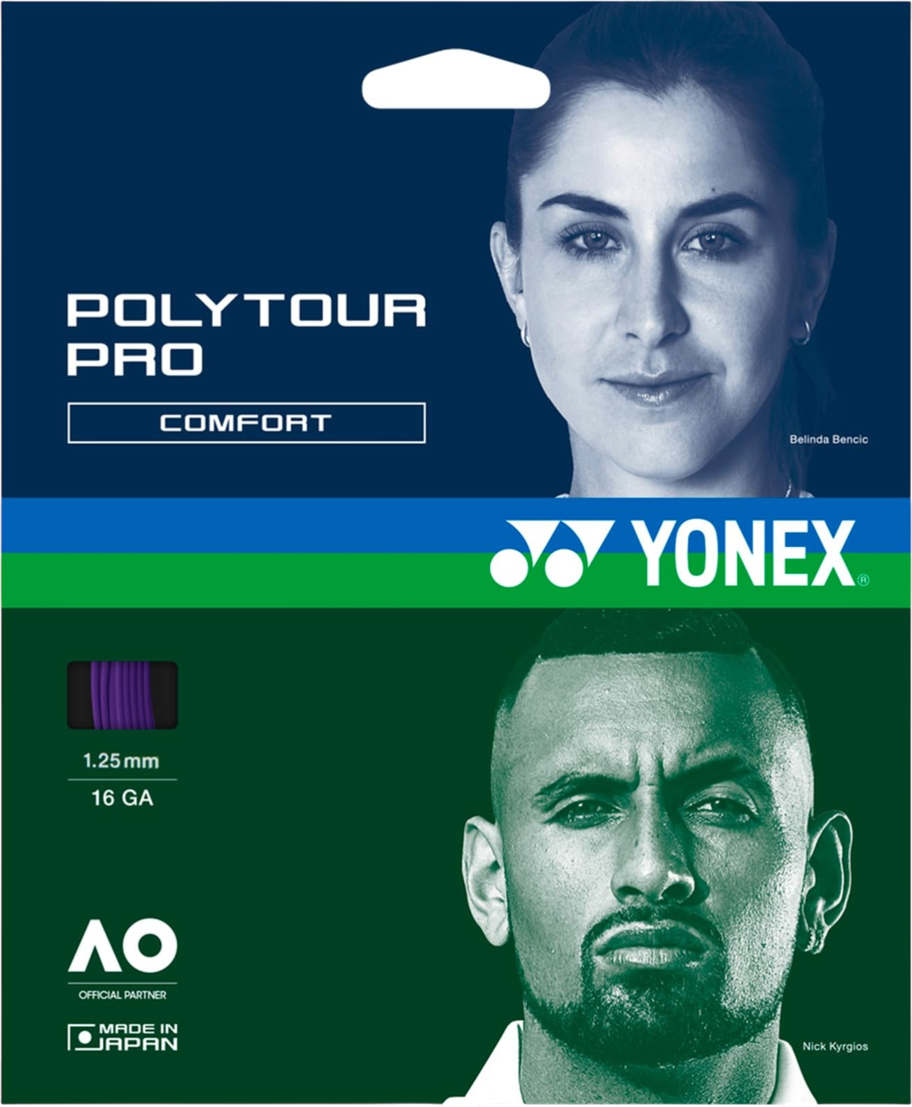 Yonex Polytour Pro 16g Tennis String Set