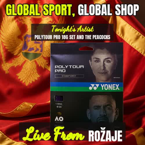 Yonex Polytour Pro 18g Tennis String Set song cover