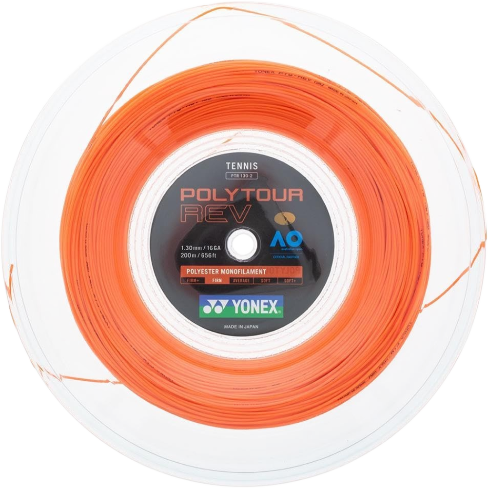 Yonex Polytour Rev 16g Tennis String Reel