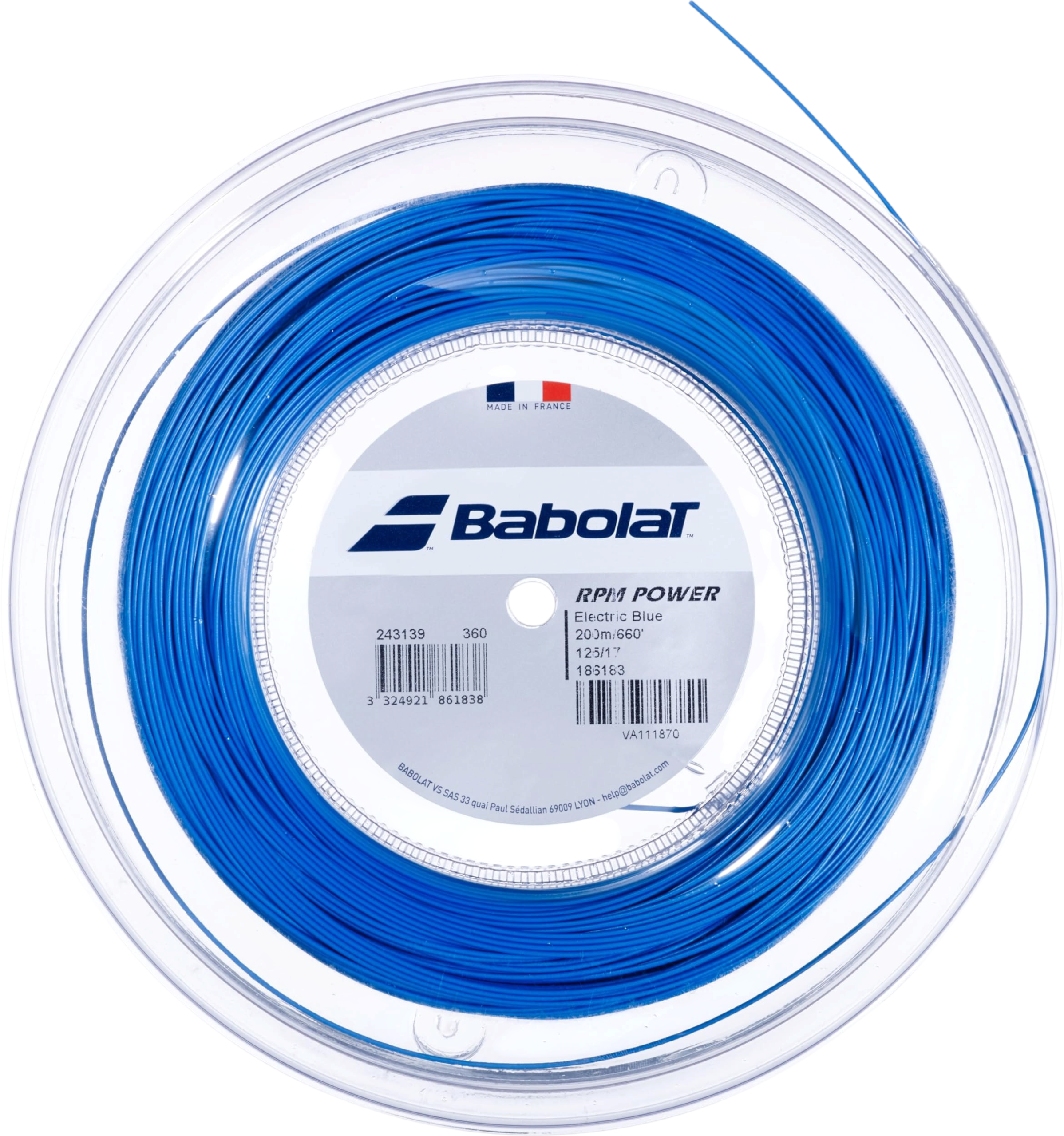 Babolat RPM Power 17g Tennis String Reel