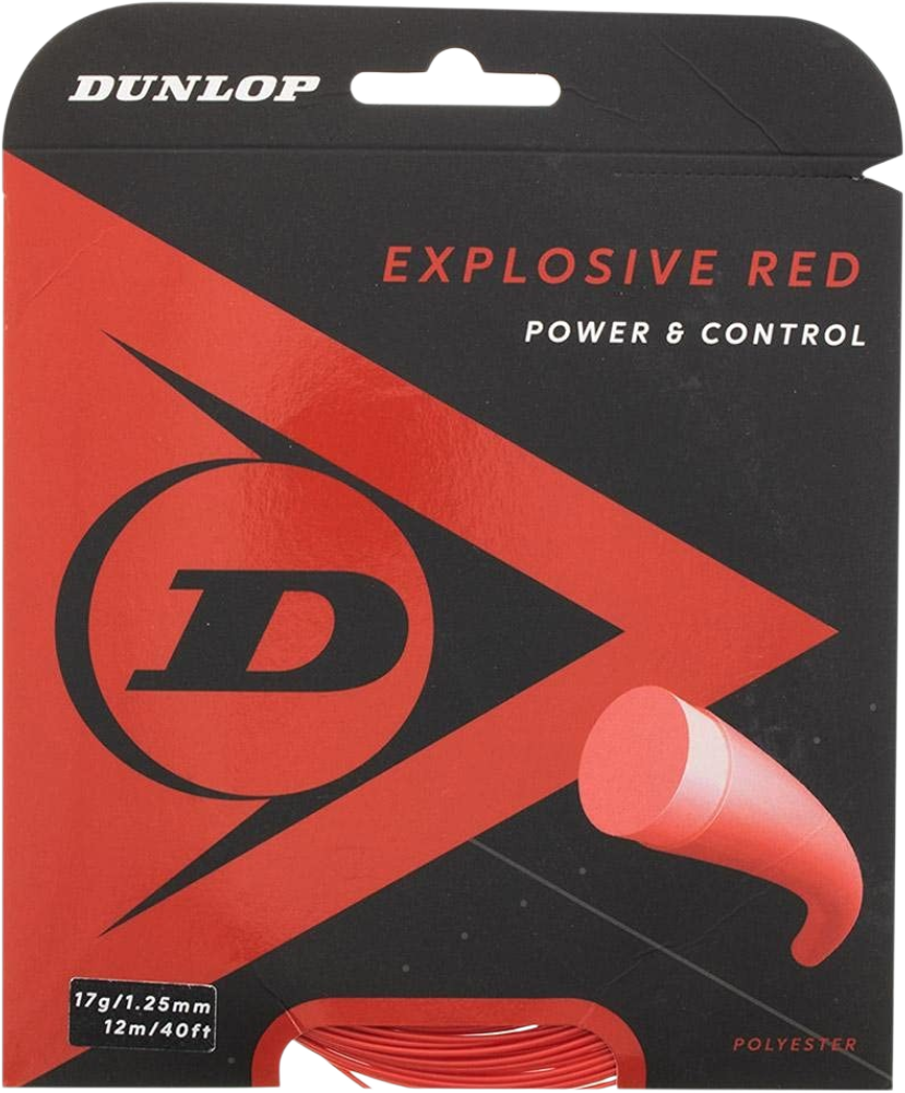 Dunlop Black Widow 16g Tennis String Set