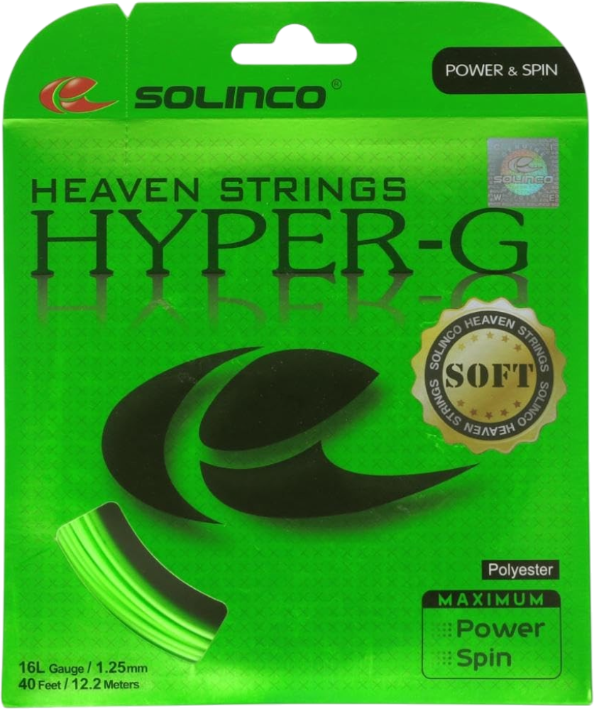 Solinco Heaven String Hyper-G Soft 16L Tennis String Set