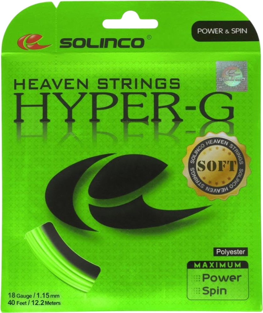 Solinco Heaven String Hyper-G Soft 18g Tennis String Set