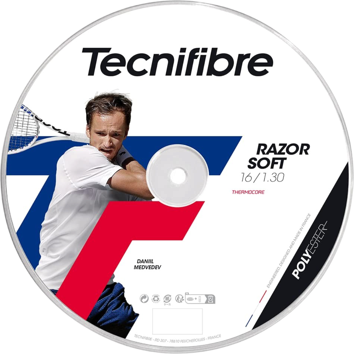 Tecnifibre Razor Soft 16g Tennis String Reel