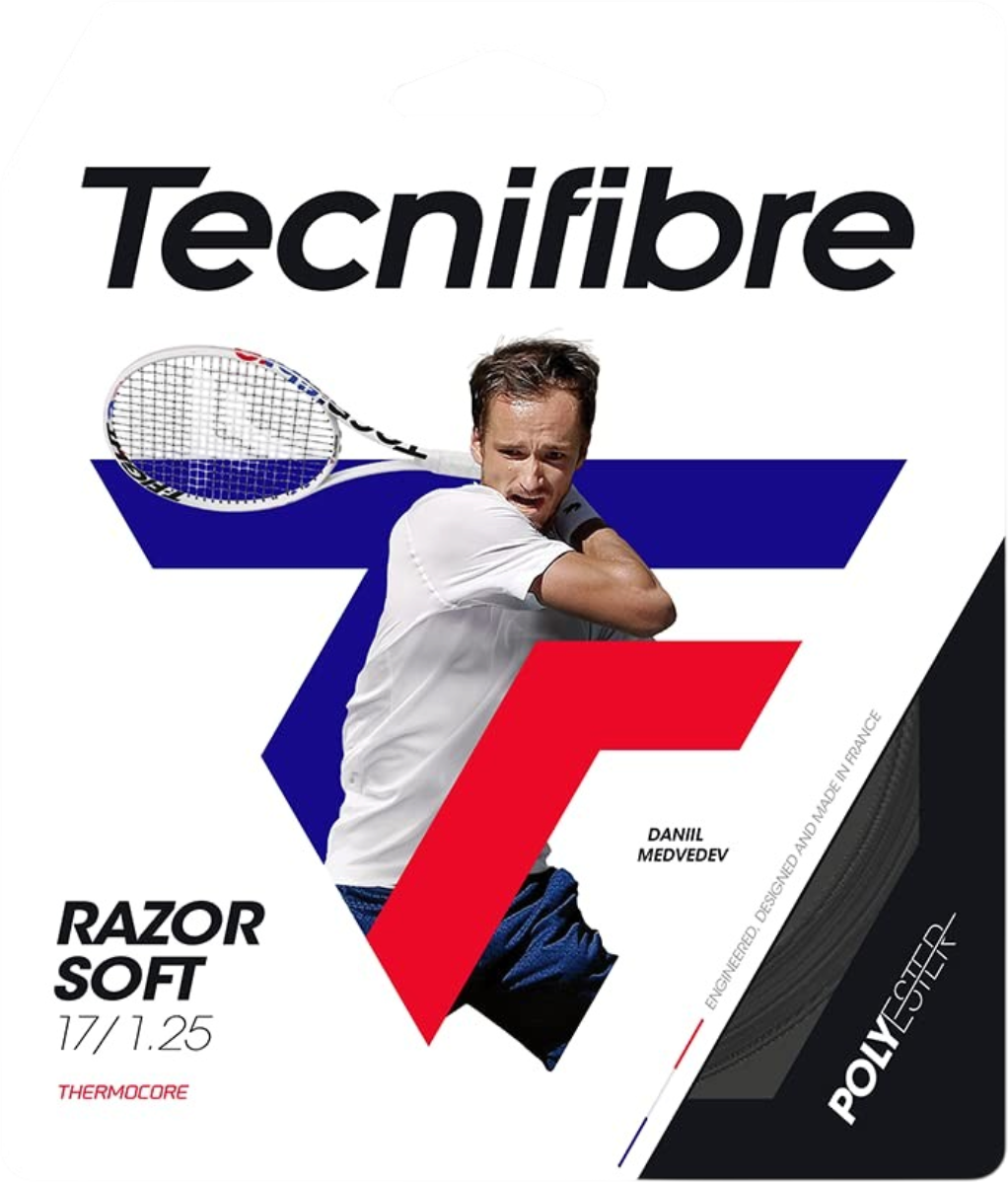 Tecnifibre Razor Soft 17g Tennis String Set