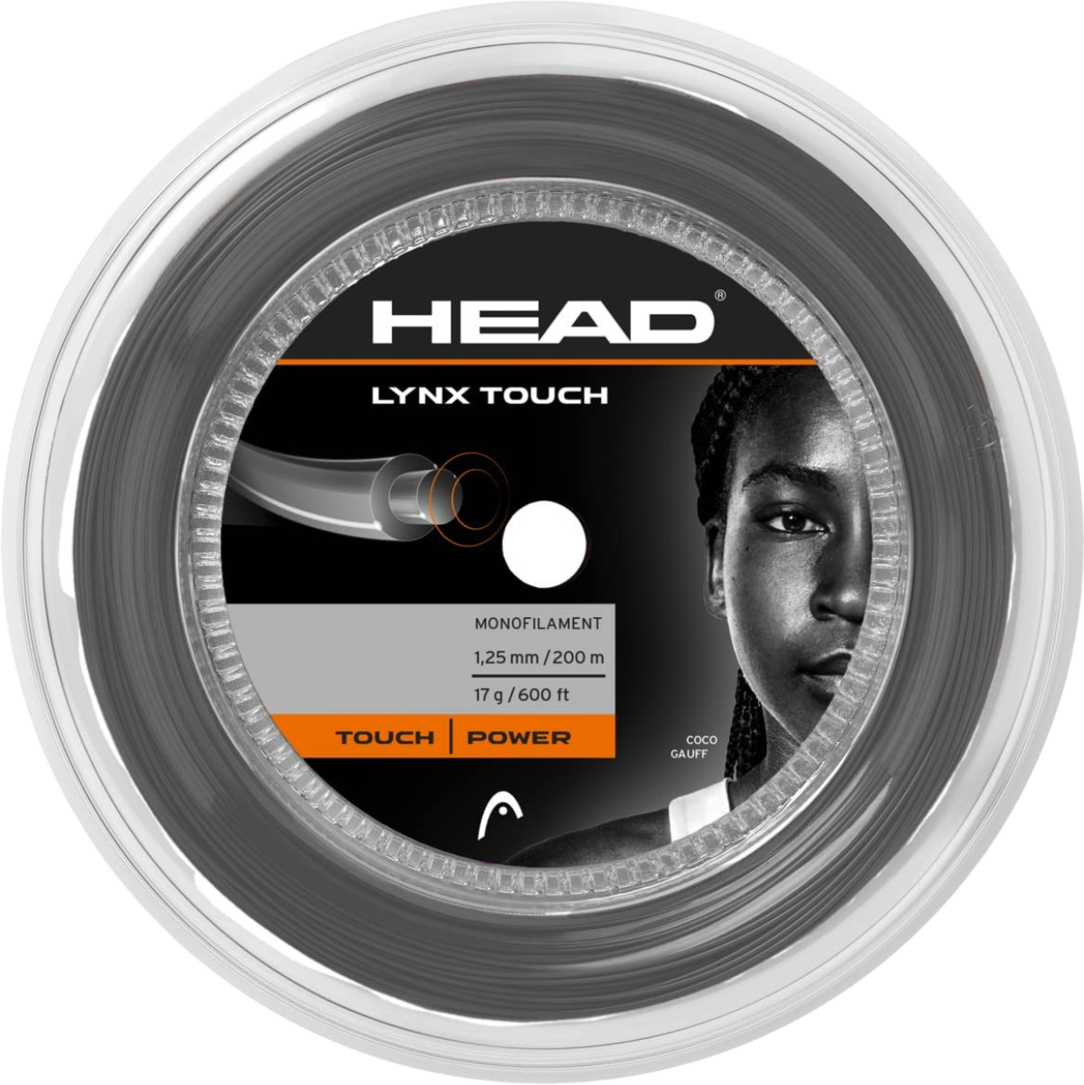 Head Lynx Touch 17g Tennis String Reel