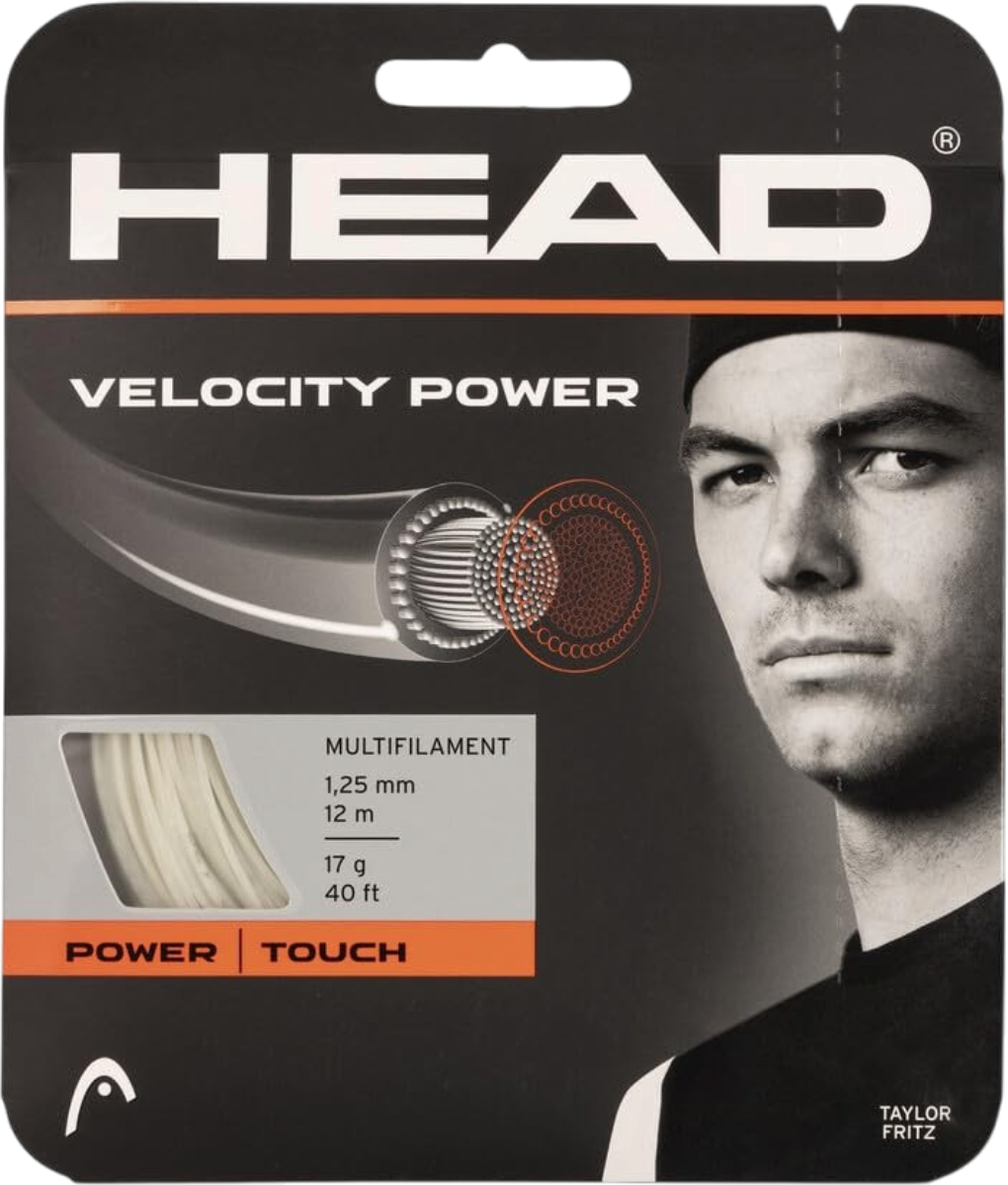 Head Velocity Power 16g Tennis String Set