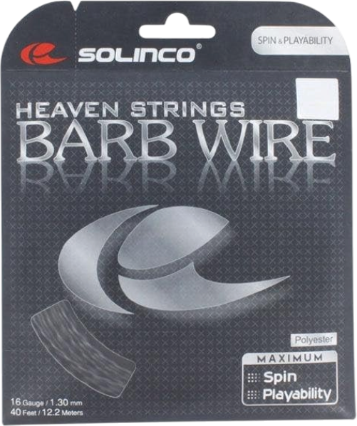 Solinco Heaven Strings Barb Wire 16g Tennis String Set
