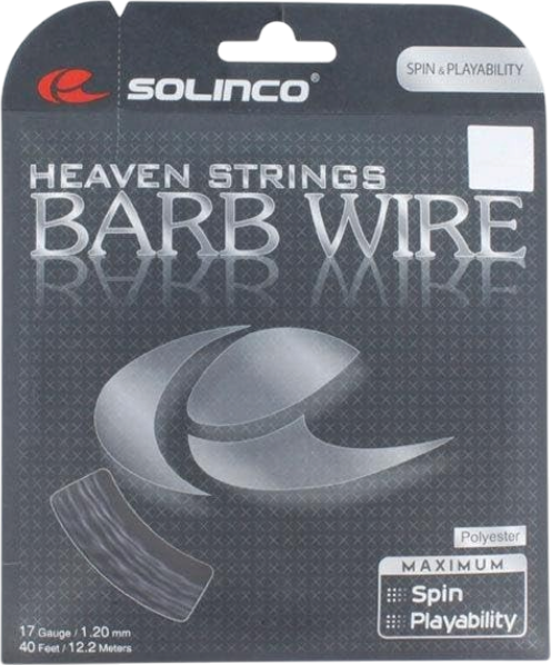 Solinco Heaven Strings Barb Wire 17g Tennis String Set