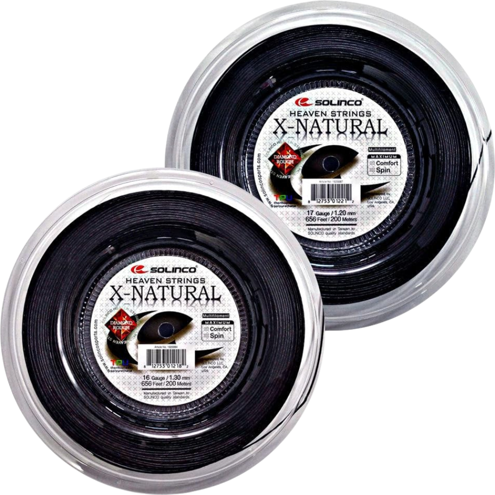 Solinco Heaven Strings X-Natural 16g Tennis String Reel