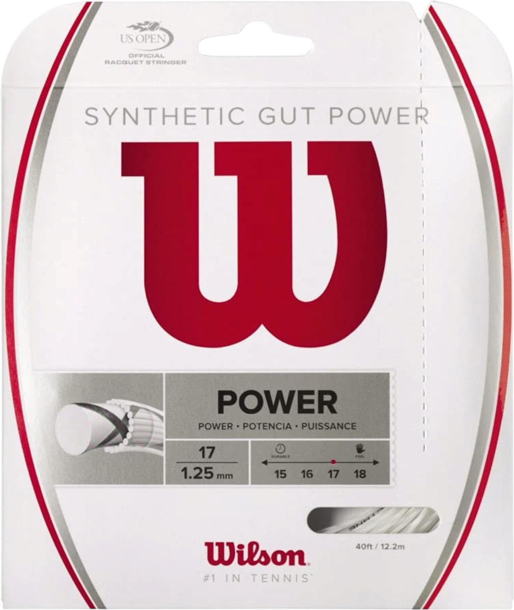 Wilson Synthetic Gut Power 16g Tennis String Reel