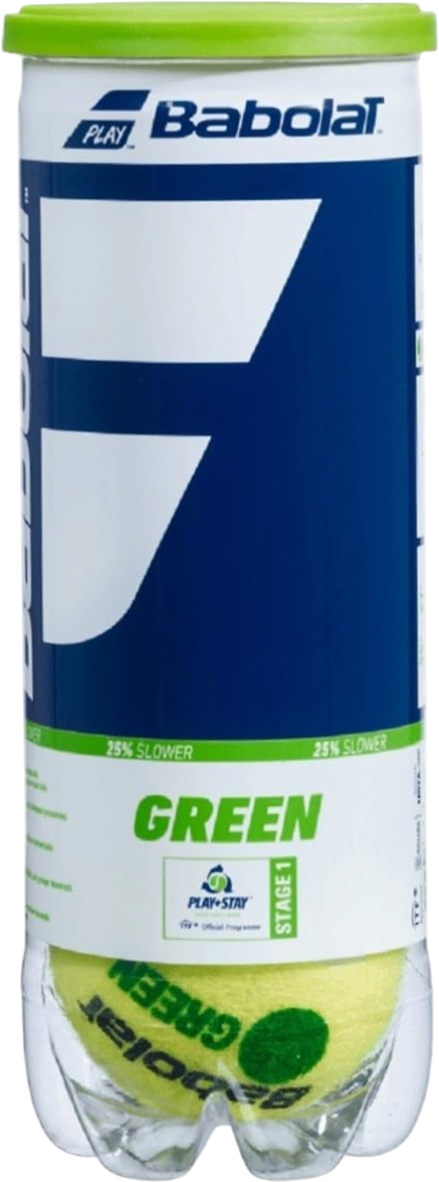 Babolat Stage 1 Green Tennis Ball Can