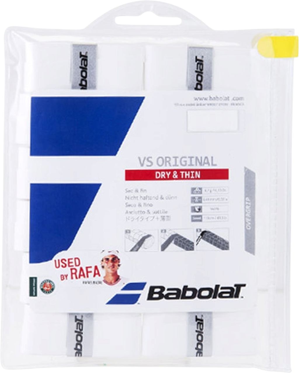 Babolat VS Original Tennis Overgrip 12-Pack