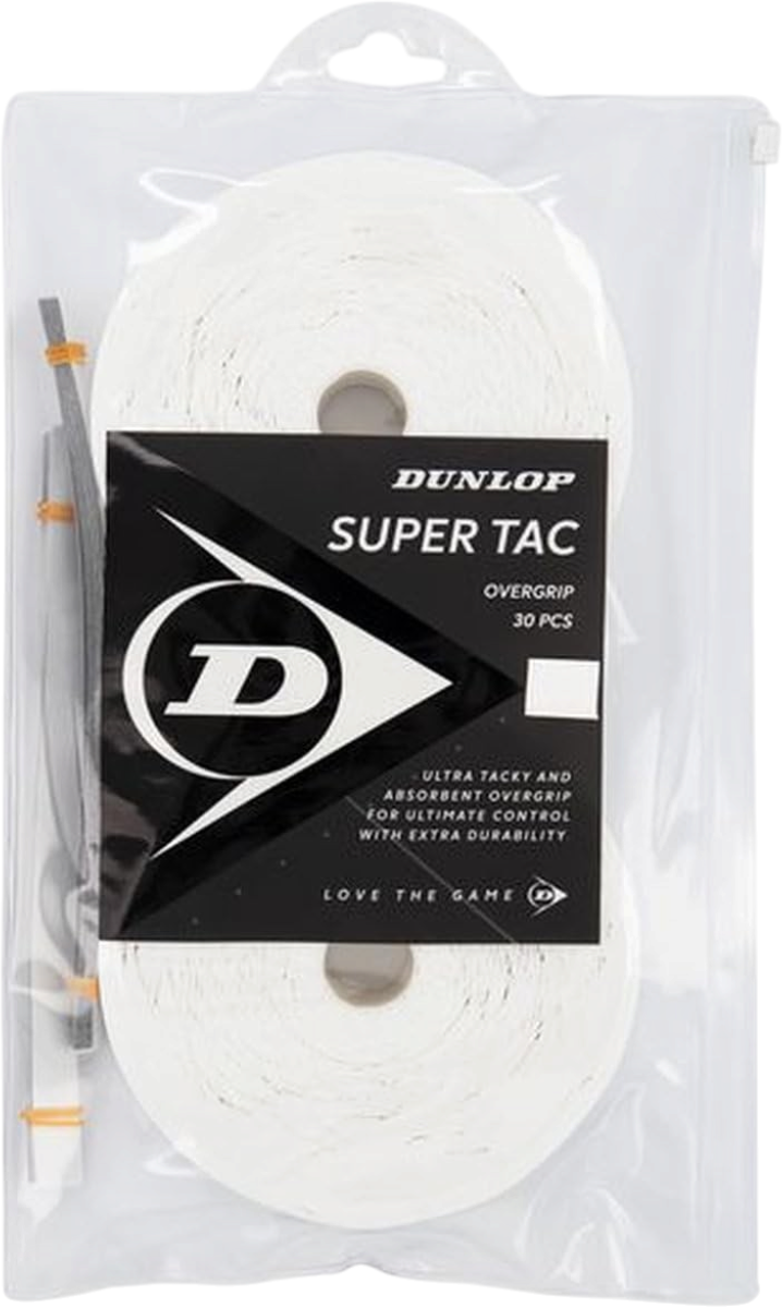 Dunlop Super-Tac Tennis Overgrip 30-Pack