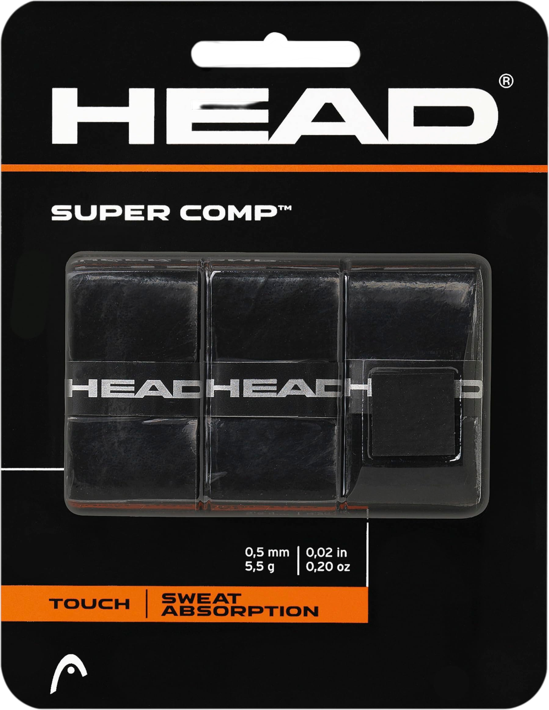 Head Super Comp Tennis Overgrip 3-Pack