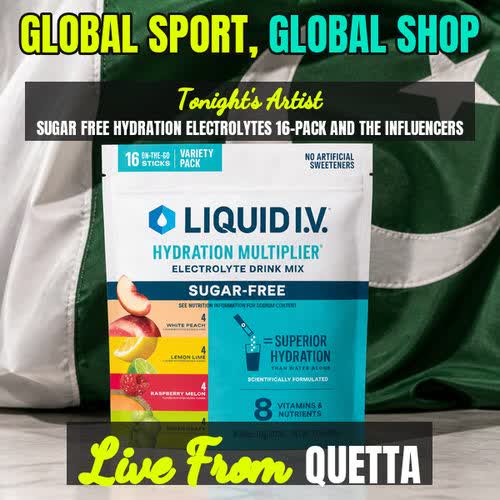 Liquid I.V. Sugar Free Hydration Electrolytes 16-Pack song cover