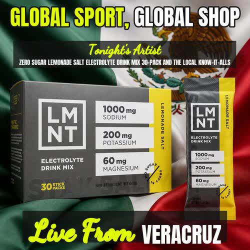 LMNT Zero Sugar Lemonade Salt Electrolyte Drink Mix 30-Pack song cover