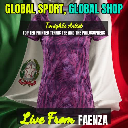 Lotto Top Ten Printed Women’s Tennis Tee song cover