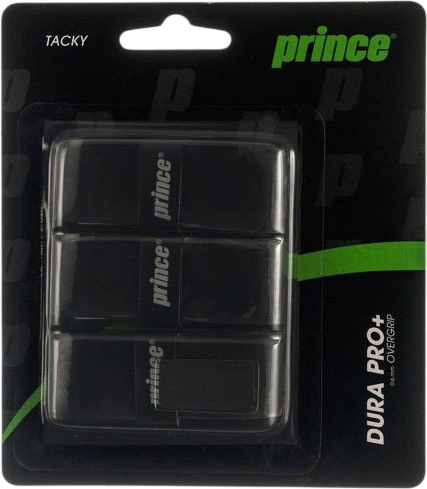 Prince Dura Pro Plus Tennis Overgrip 3-Pack