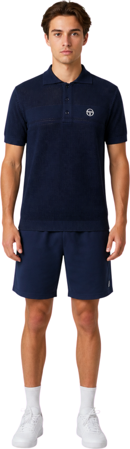 Sergio Tacchini Sabino Knit Men's Polo Shirt
