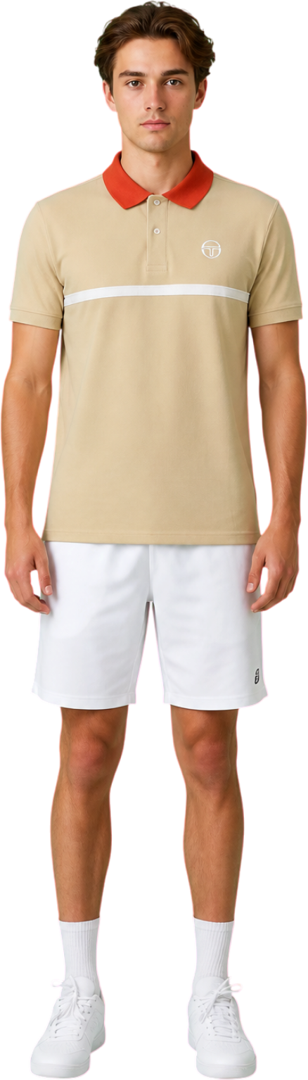 Sergio Tacchini Supermac Men's Tennis Polo