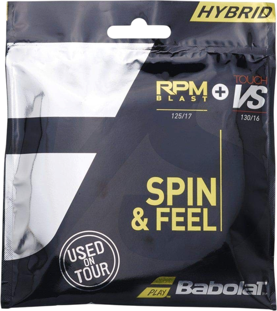 Babolat Hybrid RPM Blast 17g + Touch VS 16g Tennis String Set