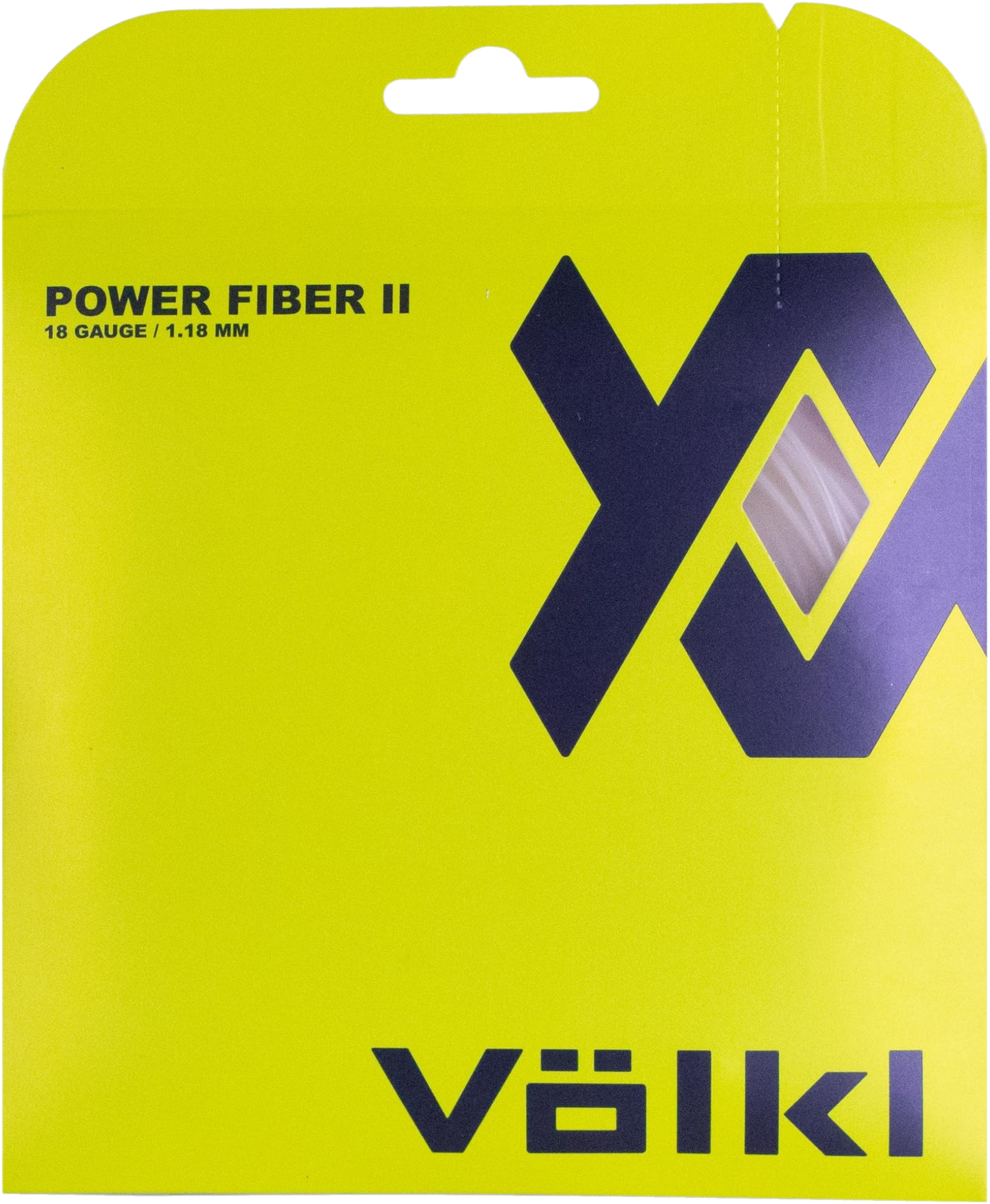 Volkl Power Fiber II 18g Tennis String Set