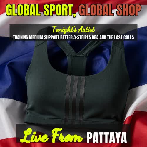 adidas Women’s Training Medium Support Better 3-Stripes Bra song cover