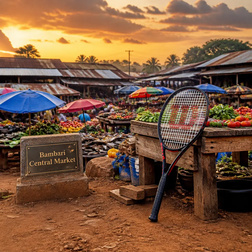 adult tennis classes in 33004 — Wilson Clash 100L V3 Tennis Racquet at Bambari Central Market in Bambari, Central African Republic