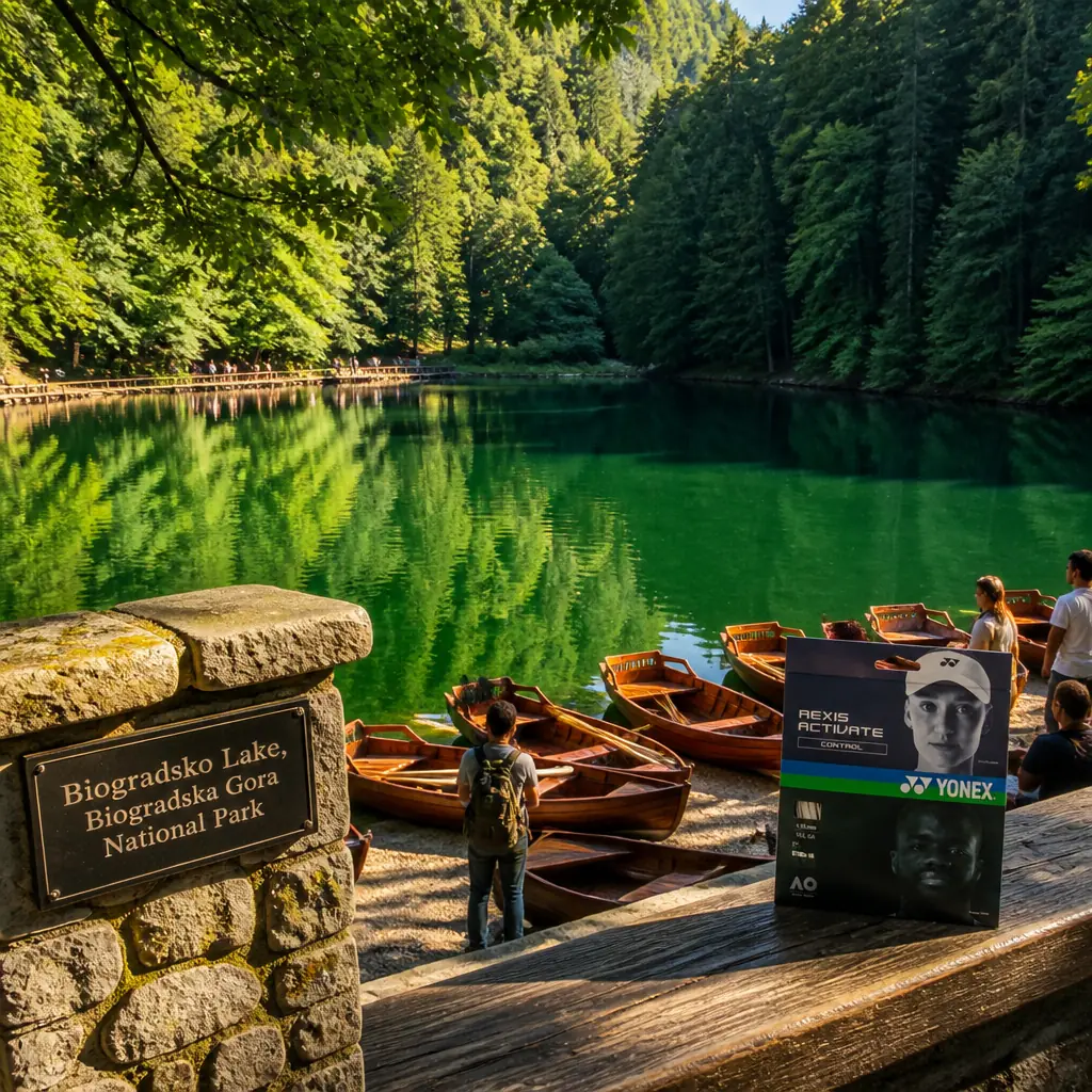 advanced cardiovascular tennis classes Fort Lauderdale — the string set on a mossy fallen trunk at the edge of Lake Biograd in Biogradska Gora, ancient trees closing overhead