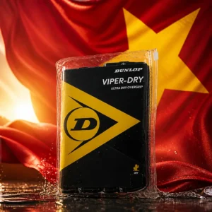 cardio coaching — the Dunlop Viper-Dry Tennis Overgrips 30-Pack combined with the national flag of Vietnam